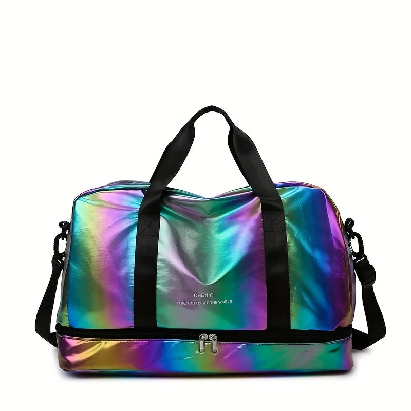 Holographic Travel Duffel Bag