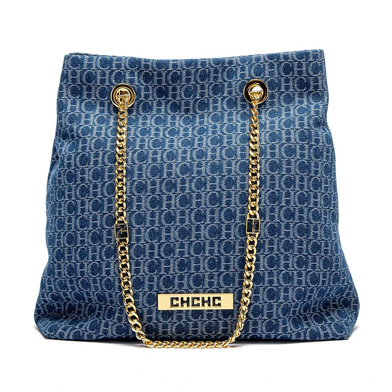 Chain Luxe Tote