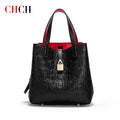 Embossed Chic Tote