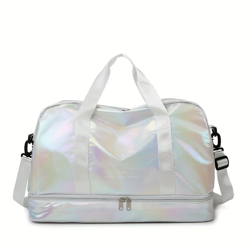 Holographic Travel Duffel Bag