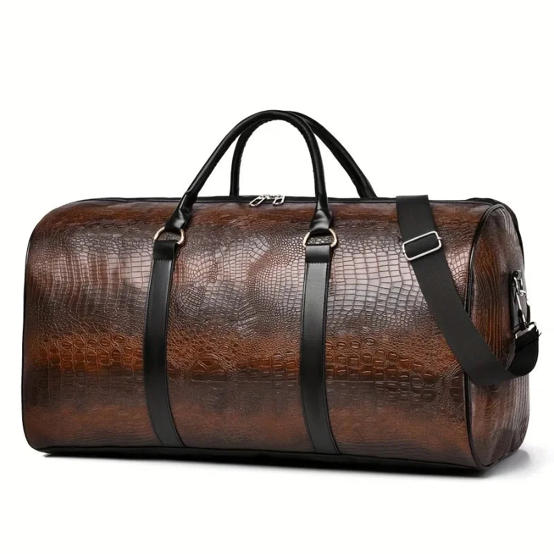 Retro Croc Travel Duffel