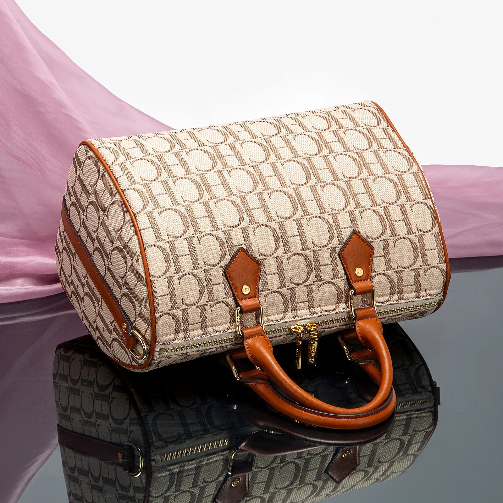 Velvet Boston Bag