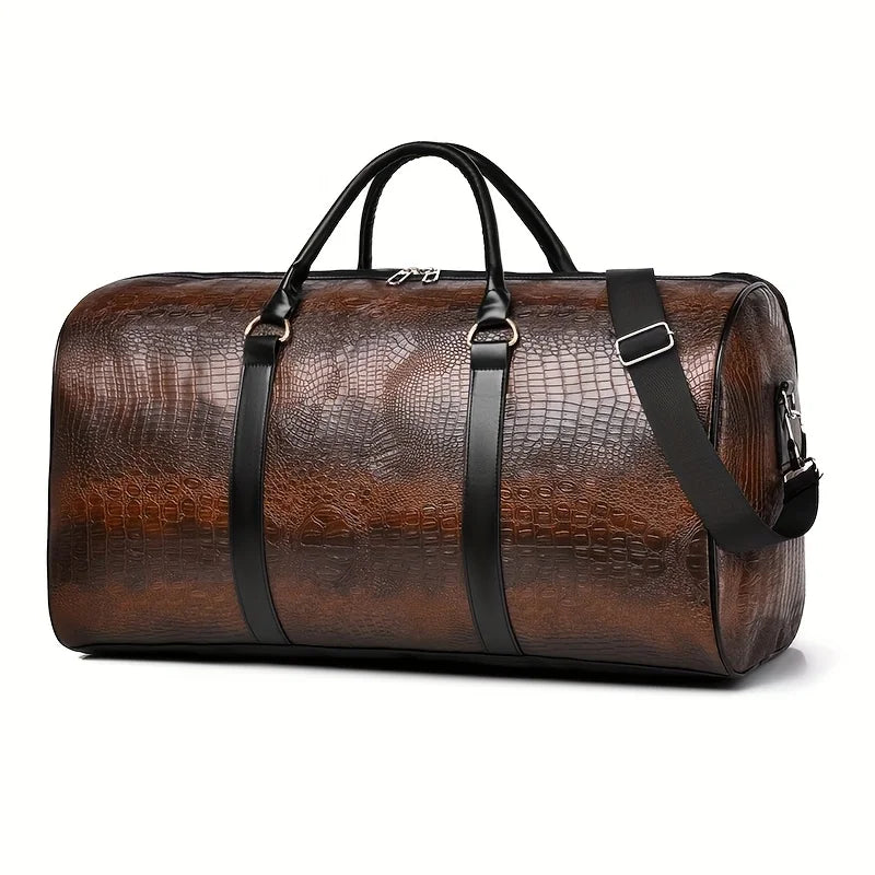 Retro Croc Travel Duffel