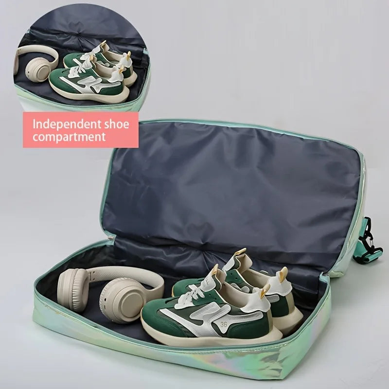 Holographic Travel Duffel Bag