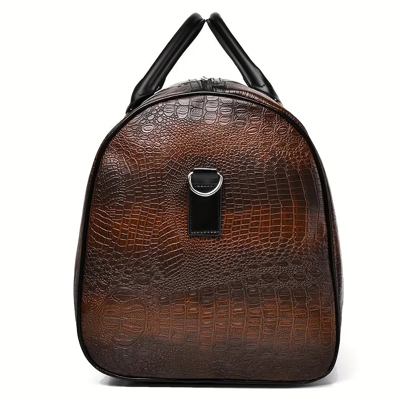 Retro Croc Travel Duffel