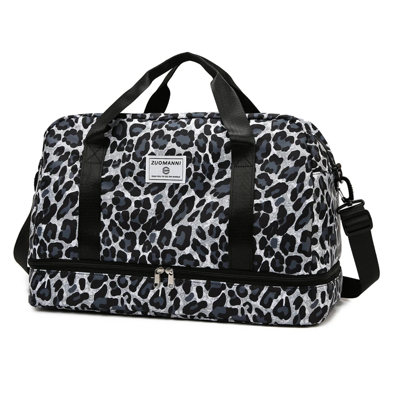 Leopard Travel Duffel Bag
