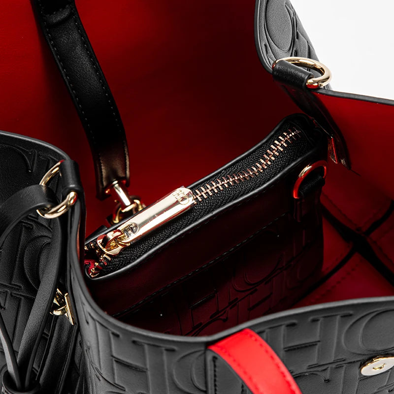 Embossed Chic Tote