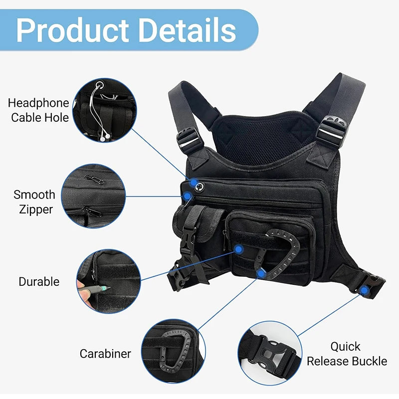 Tactical Chest Pack for Men