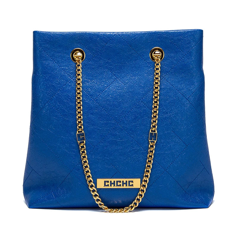 Chain Luxe Tote
