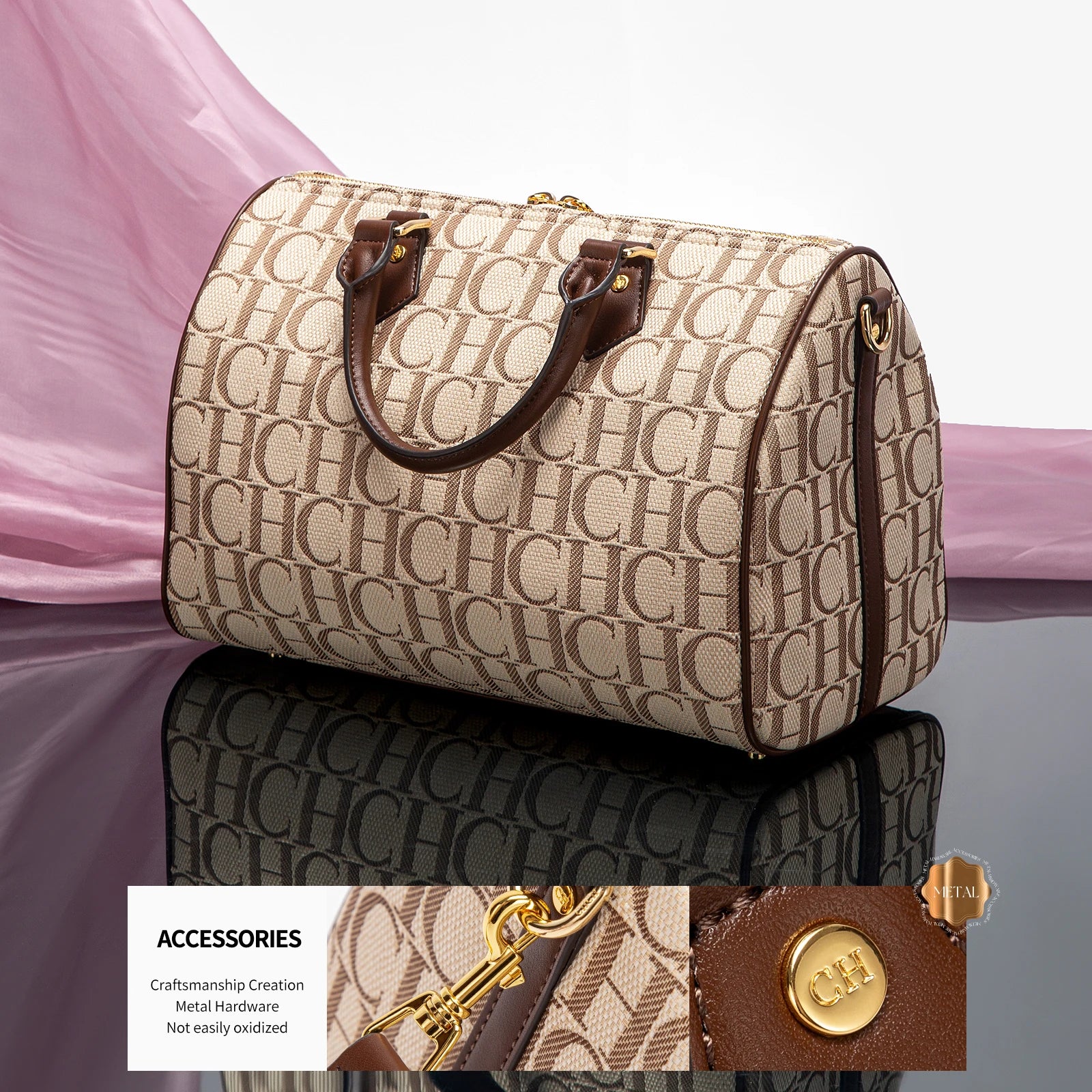 Velvet Boston Bag