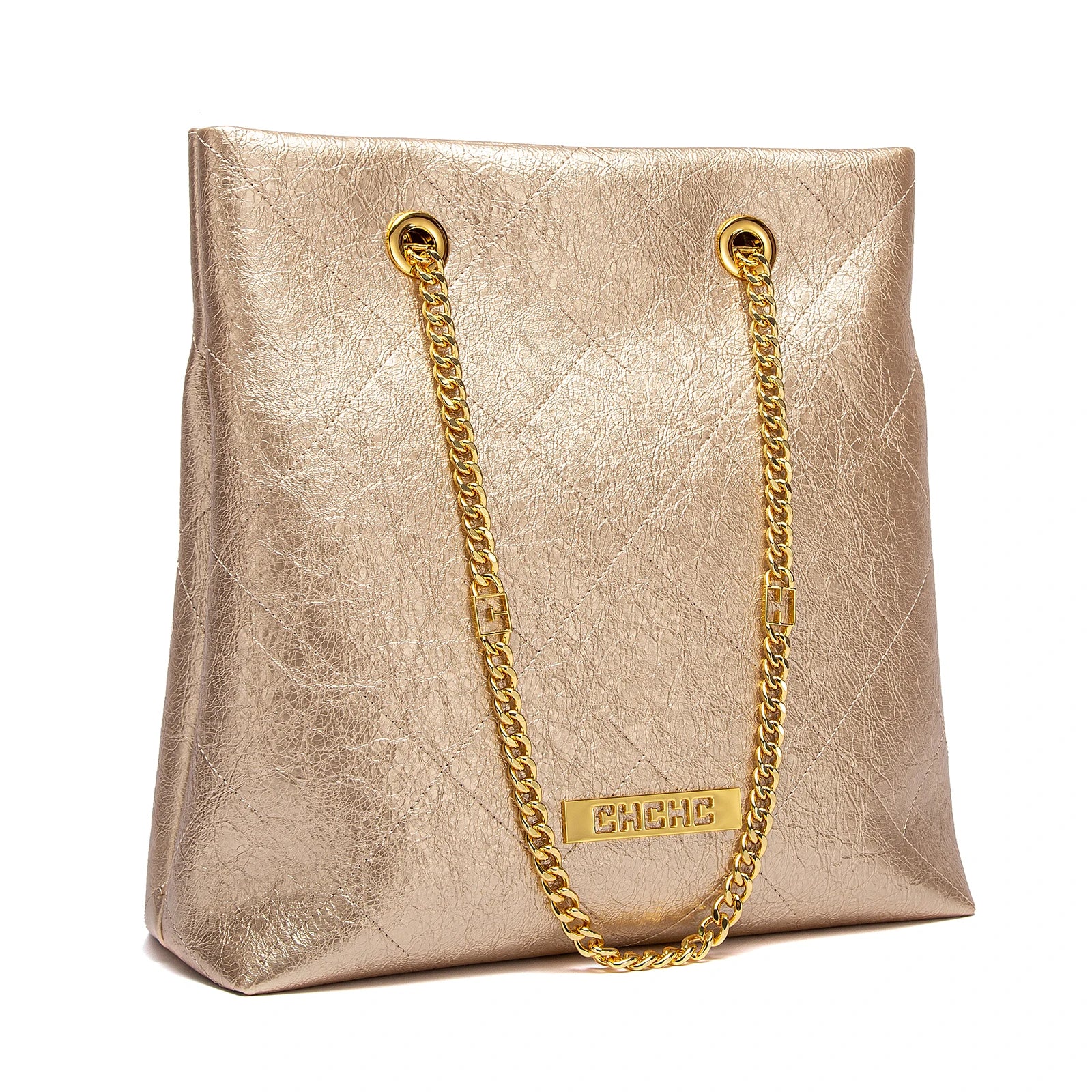 Chain Luxe Tote